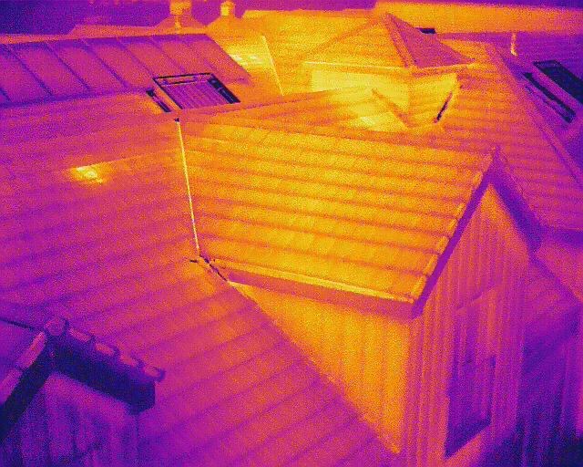 Thermal Imaging Roof Survey Image Harlow